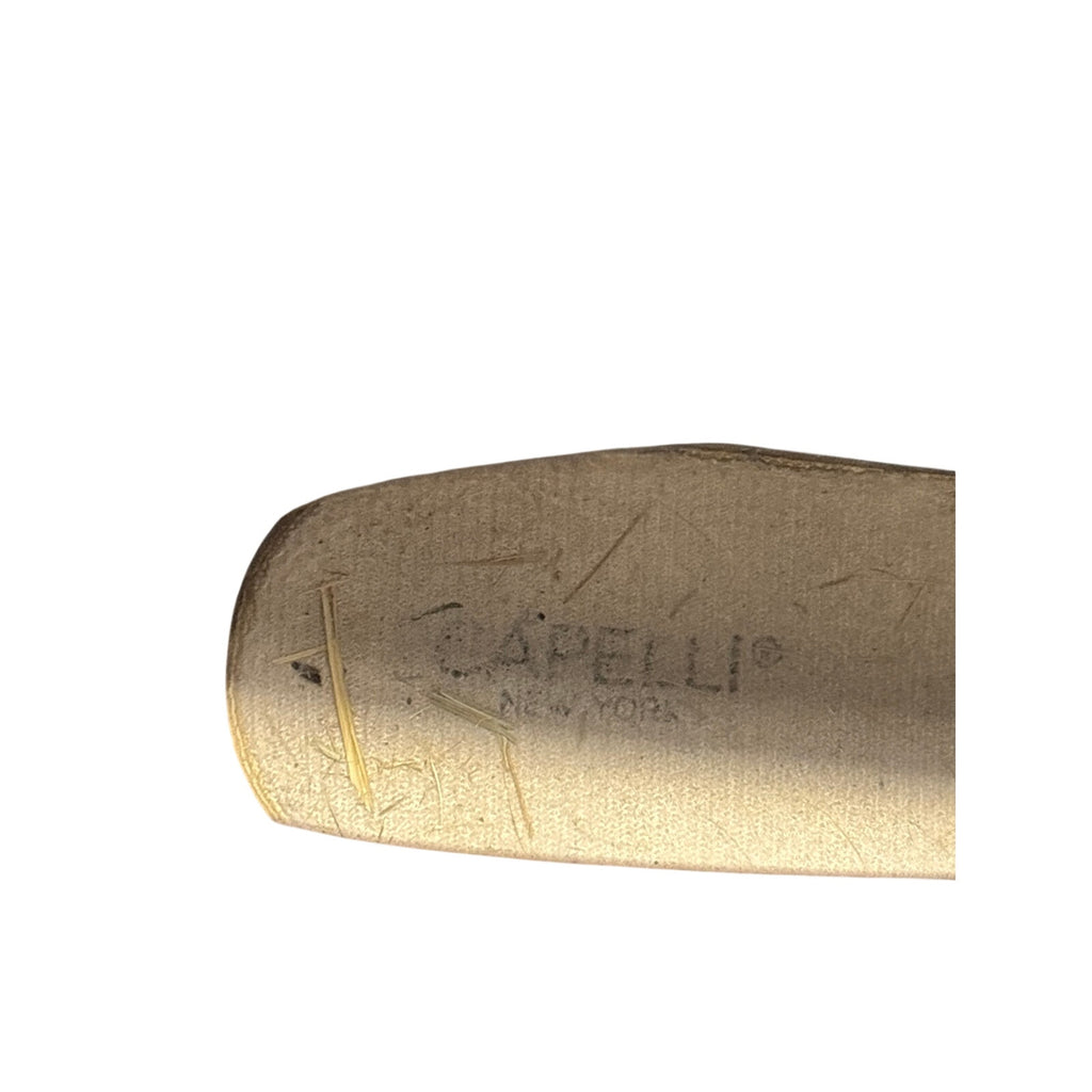 Capelli New York Women’s Black Rain Boots Size 10 Buckle Mid-Calf