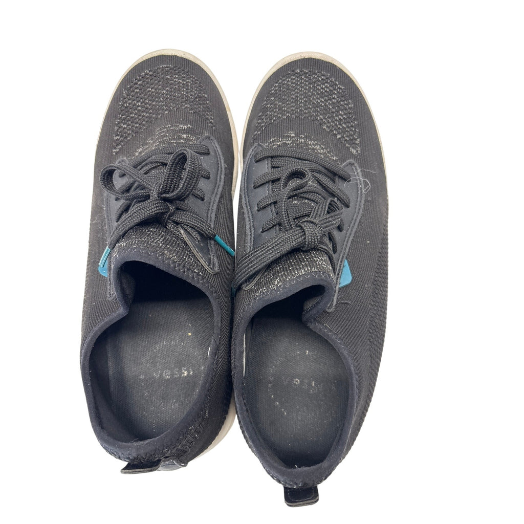 Vessi Weekend Men’s Waterproof Sneakers Size 11 Black White
