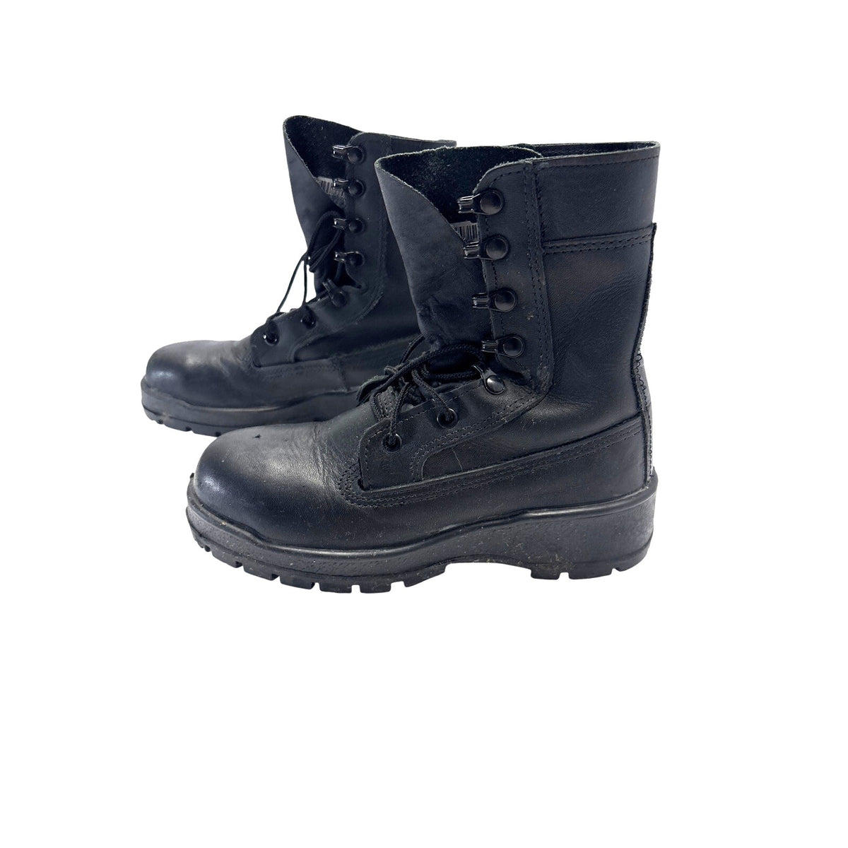 Rocky Women’s 808F Steel Toe Military Boots Size 7.5 Black Made in USA