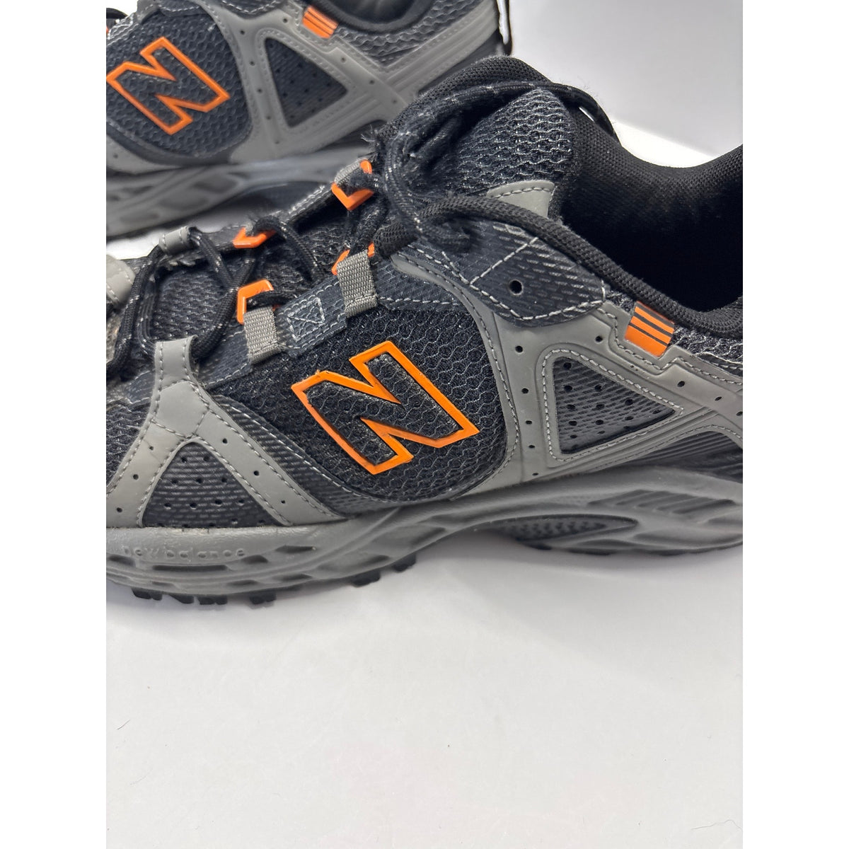 New Balance 481 All Terrain Men’s Trail Running Shoes Size 10.5 Gray Orange MT481GO