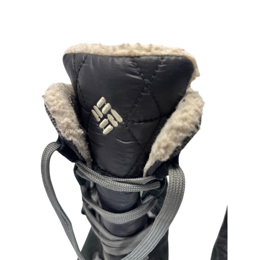 Columbia Women’s Faux Fur Winter Boots – Size 6 – Black / Gray